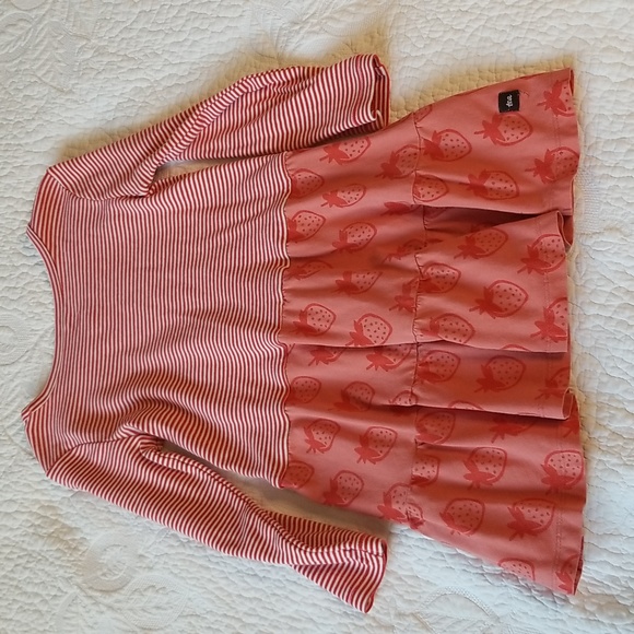 TEA STRAWBERRY DRESS - Picture 6 of 7